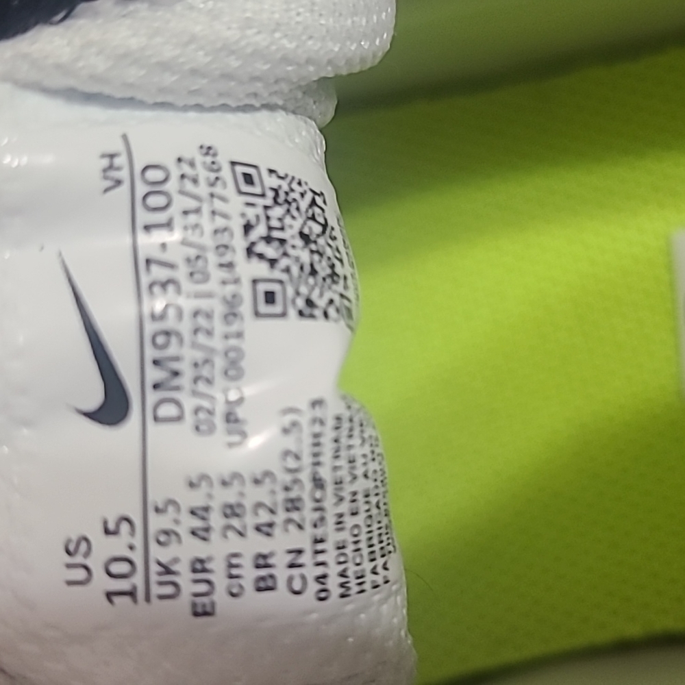 Nike Air Max SYSTM Men's Running Shoes Volt Green/Yellow - Picture 6 of 6